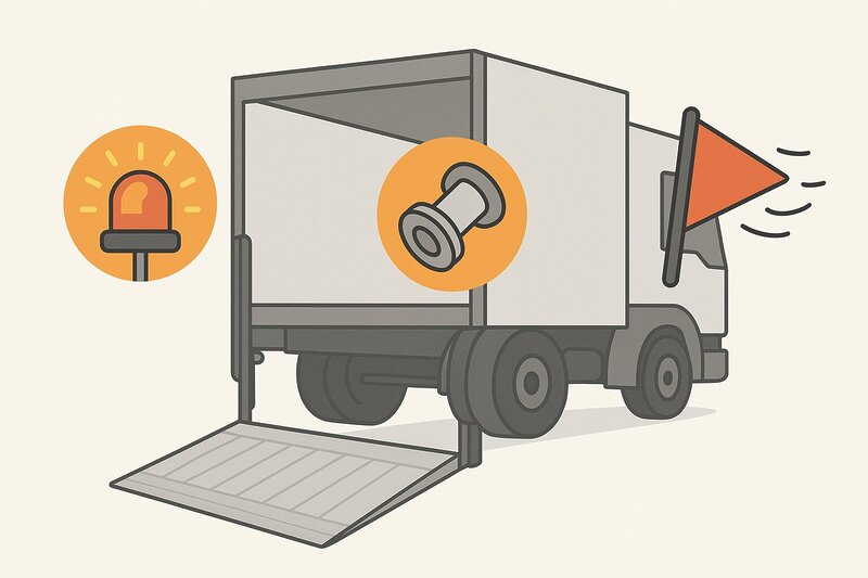 Typische Verschleißteile Einer Ladebordwand