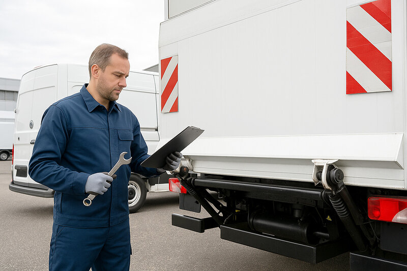 Ladebordwand Wartung Instandhaltung Nach Bg Vorschrift